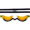 Окуляри для плавання юніорські MADWAVE UV BLOKER JUNIOR M041303 (Чорний-жовтий)