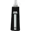 Спортивная бутылка для воды мягкая складная портативная MADWAVE M1393065 (Черный)