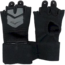 Бинты перчатки Everlast PROSPECT QUICK WRAPS черный, серый Дет S/M