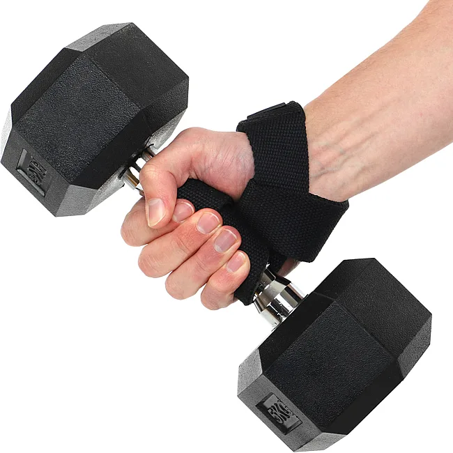 Лямки для тяги LIFTING STRAP EZOUS B-06 2шт (Черный)