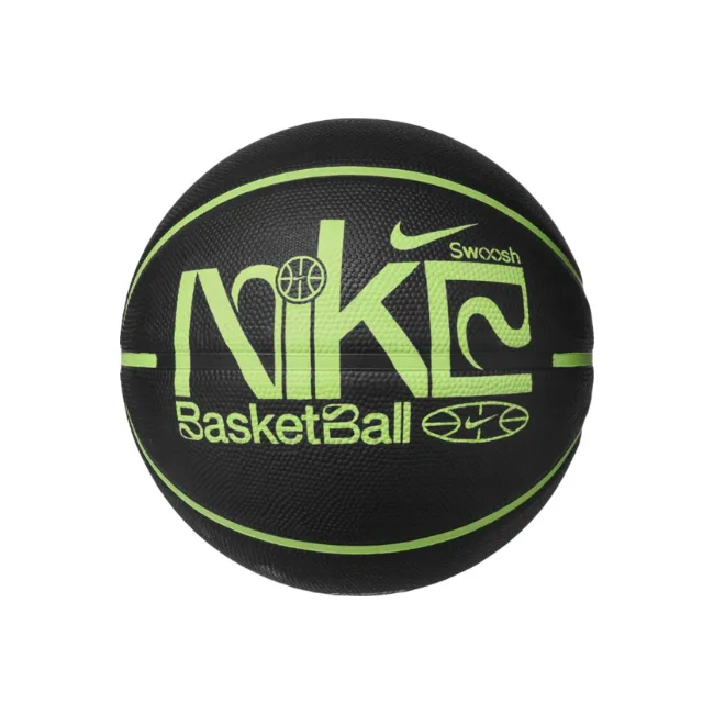 Мяч баскетбольный NIKE EVERYDAY PLAYGROUND 8P GRAPHIC DEFLATED BLACK/LIME BLAST/LIME BLAST size 6