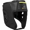 Шлем для бокса открытый PU HARD TOUCH BO-4240 (Черный-желтый)