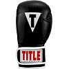 Боксерские перчатки TITLE Classic Pro Style 3.0 Black/White (капа в комплекте)