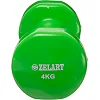 Гантели для фитнеса виниловые ZELART
 Beauty TA-5225-4 2шт 4кг (Салатовый)