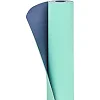 Коврик для йоги Adidas Double Sided Yoga Mat ментоловый, серый 176 х 61 х 0,6 см