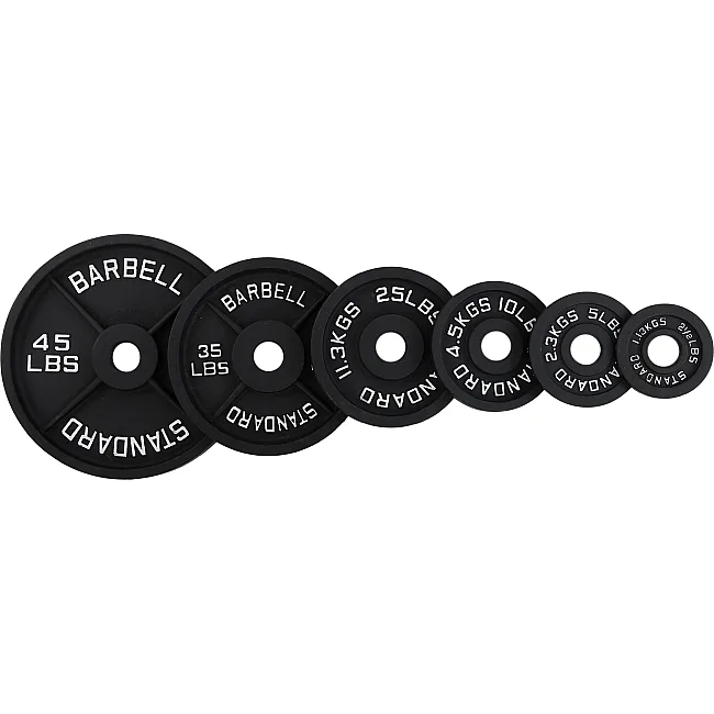 Блины диски стальные окрашенные STANDARD SC-80103-10LB 50мм 4,5кг