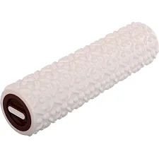 Роллер массажный цилиндр (ролик мфр) 45см Flower Roller BLOOM FOAM ROLLER LB7022 (Белый)