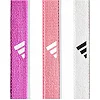 Женская повязка на голову Adidas Hairbands 3pk розовый, фиолетовый, белый