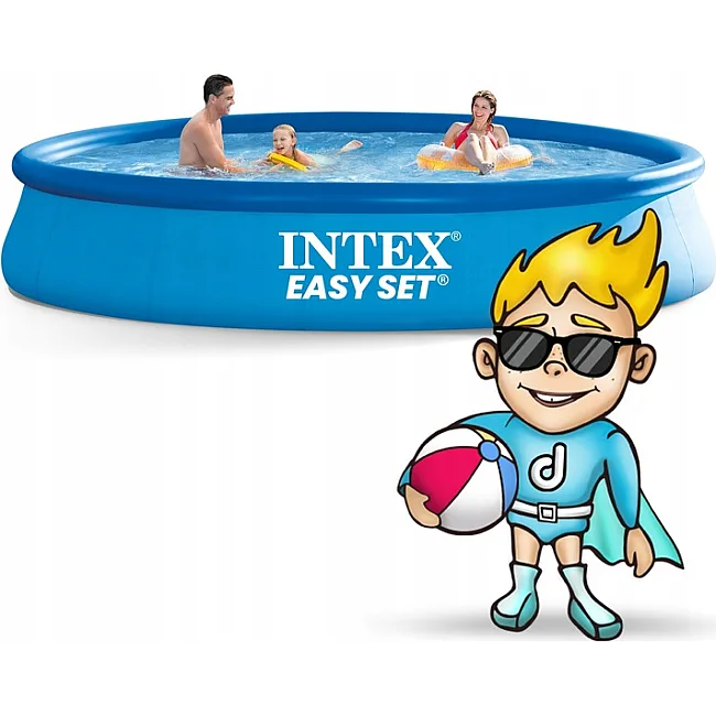 Басейн надувний 15в1 Intex 28158, 457 х 84 см