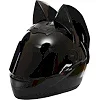 Шлем для мотоцикла интеграл
 Мото Кото с ушками NITRIN
 NEKO HNJ M-9412 (Черный)