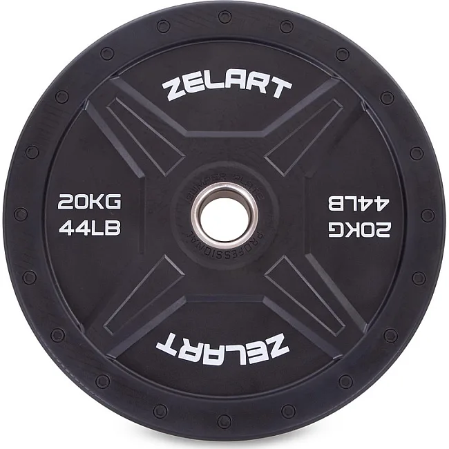 Бамперный диск резиновый

 ZELART
 TA-2258-20 50,4мм 20кг
