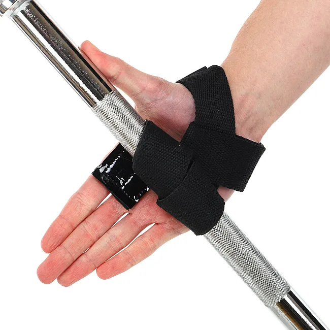 Лямки для тяги LIFTING STRAP EZOUS B-06 2шт (Черный)