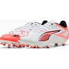 Бутси Puma ULTRA 5 PLAY FG/AG білий, помаранчевий