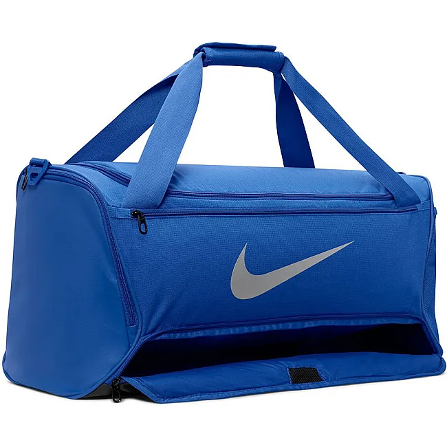 Спортивна сумка Nike NK BRSLA M DUFF - 9.5 60L синій 64x30x30 см