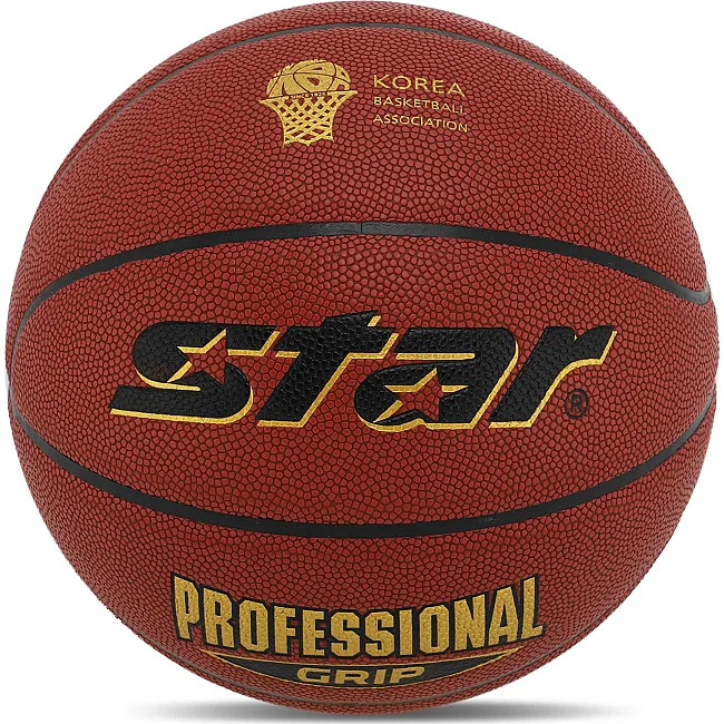 Баскетбольный мяч
 STAR PROFESSIONAL GRIP BB3167C
 7 (Коричневый)