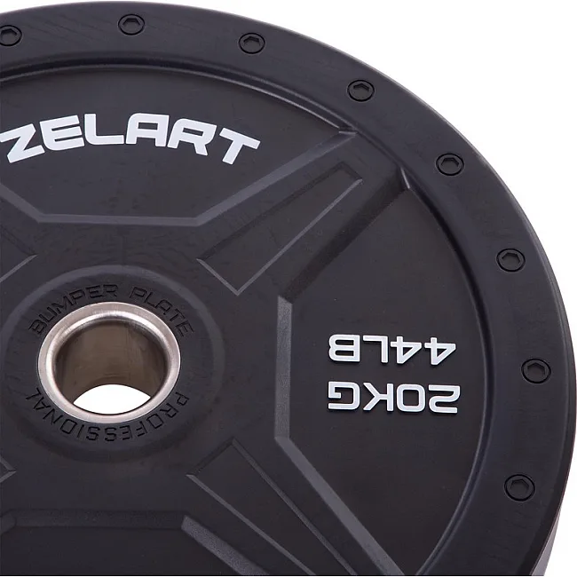 Бамперный диск резиновый

 ZELART
 TA-2258-20 50,4мм 20кг