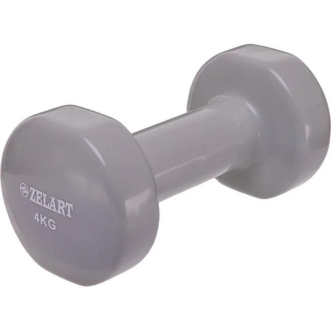 Гантели для фитнеса виниловые ZELART
 Beauty TA-5225-4 2шт 4кг (Салатовый)