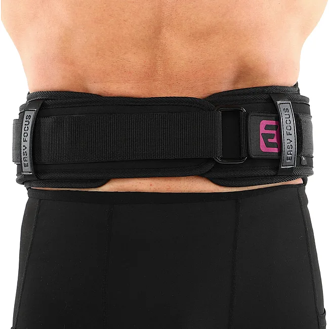 Пояс атлетический текстильный EZOUS TRAINING BELT O-04 спинка-14см
