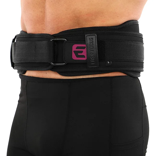 Пояс атлетический текстильный EZOUS TRAINING BELT O-04 спинка-14см