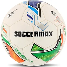 Футбольный мяч SOCCERMAX FB-9495 №5 PU (Белый-синий-зеленый)