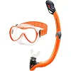 Набор маски и трубки Aqua Speed ALIZE FS + SAMOS 61090 оранжевый OSFM