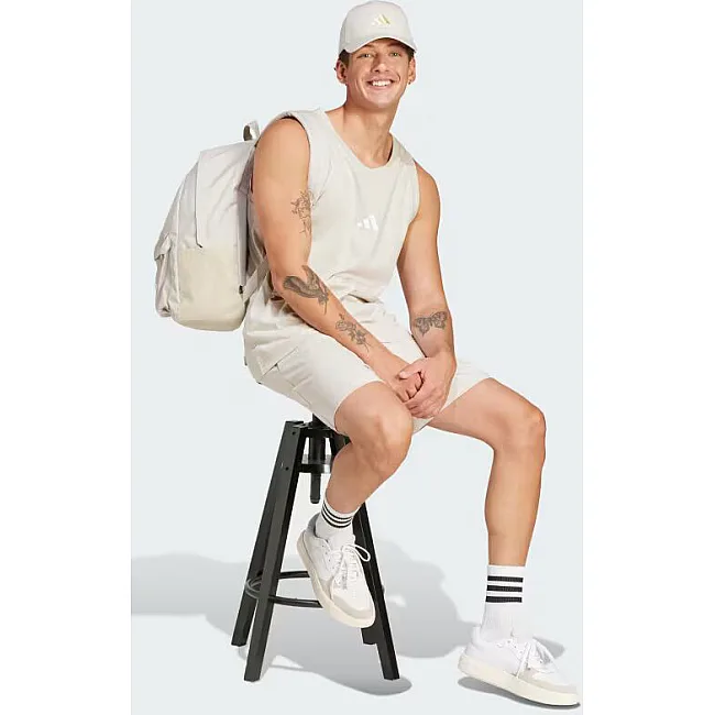 Рюкзак Adidas CLSC BARS 3S 27,5L бежевый 15х31х44 см