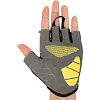 Тренировочные перчатки для фитнеса
 HARD TOUCH FG-9525 (Черный-желтый)
