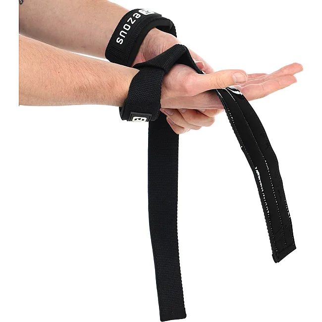 Лямки для тяги LIFTING STRAP EZOUS B-06 2шт (Черный)