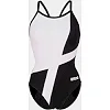Купальник закрытый для женщин Arena DIAMOND SWIMSUIT LIGHTDROP BAC черный, белый
