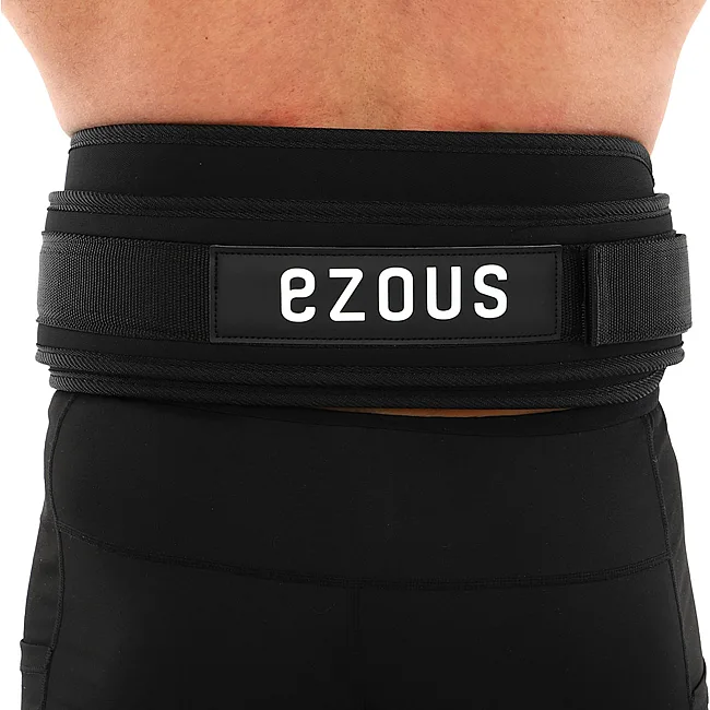 Пояс атлетический текстильный EZOUS TRAINING BELT O-04 спинка-14см