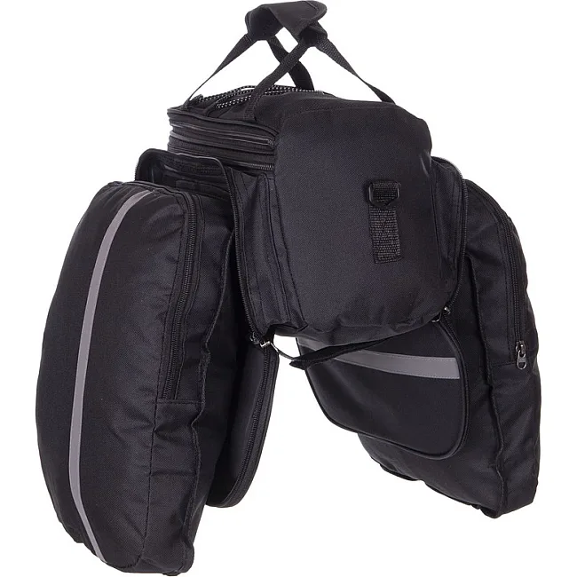 Мотосумка 2 в 1 на бак и багажник мотоцикла MS-0308