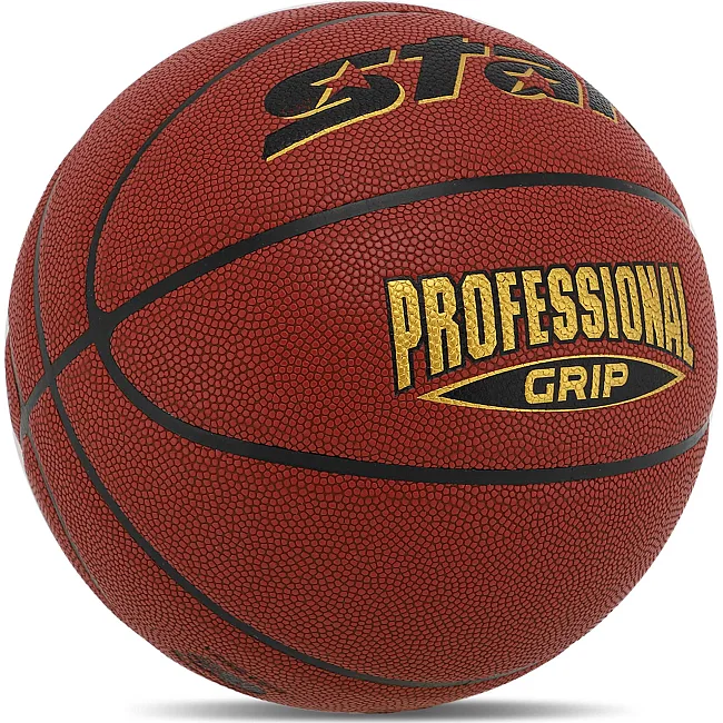 Баскетбольный мяч
 STAR PROFESSIONAL GRIP BB3167C
 7 (Коричневый)