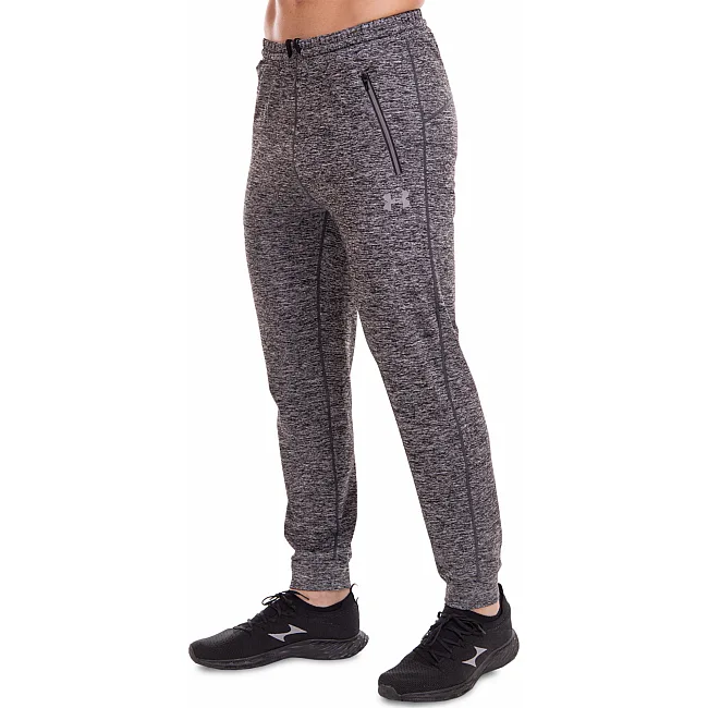 Спортивные штаны мужские на манжете UNDER ARMOUR CO-8817 (Светло-серый)