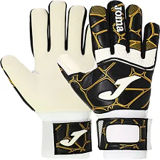 Вратарские перчатки профессиональные JOMA PRO 400908-109 7-12 (Черный-золотой)