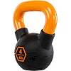 Гиря тренувальна цільна
 з пофарбованою ручкою LiveUp Urethane competition kettlebell UAZE5336-4 вага 4кг