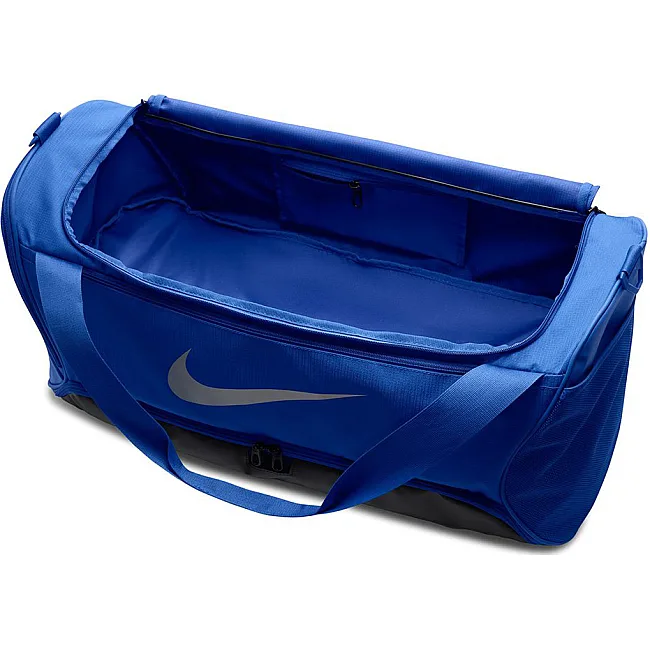 Спортивна сумка Nike NK BRSLA M DUFF - 9.5 60L синій 64x30x30 см