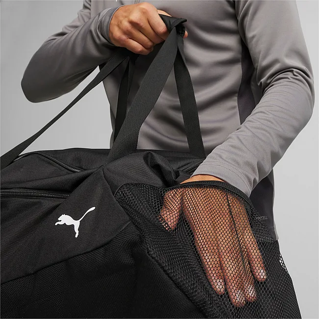 Спортивна сумка PUMA teamGOAL Teambag 55L чорний 29x65x32 см