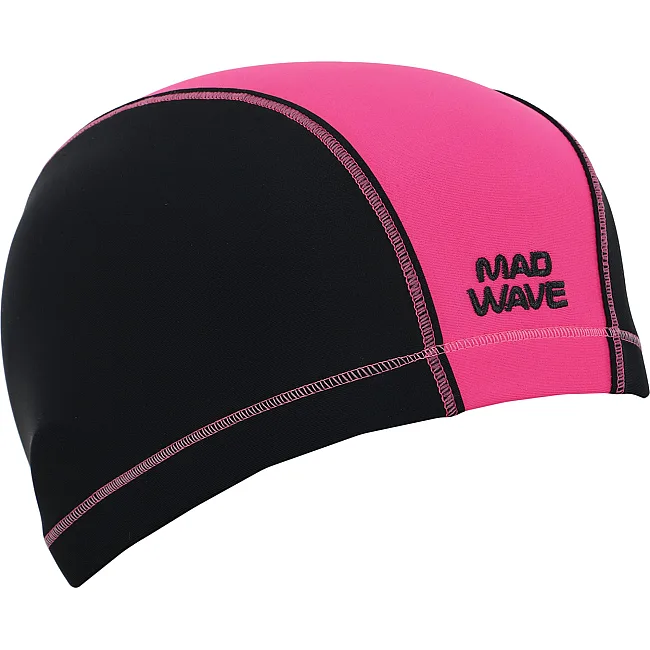 Шапочка для бассейна
 текстильная  MADWAVE
 Lycra DUOTONE M052702 (Розовый)