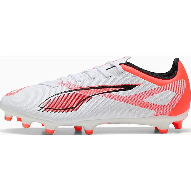 Бутси Puma ULTRA 5 PLAY FG/AG білий, помаранчевий