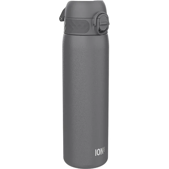 Бутылка для воды металлическая вакуумная ION8 500 мл. Vacuum Insulated, Grey