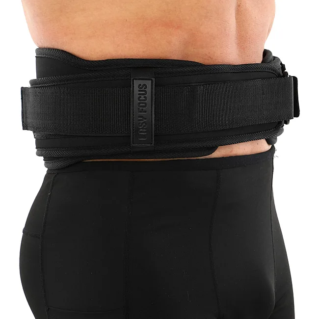Пояс атлетический текстильный EZOUS TRAINING BELT O-04 спинка-14см