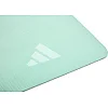 Коврик для йоги Adidas Double Sided Yoga Mat ментоловый, серый 176 х 61 х 0,6 см