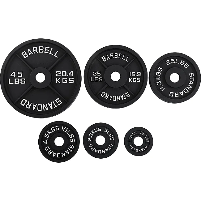 Блины диски стальные окрашенные STANDARD SC-80103-10LB 50мм 4,5кг
