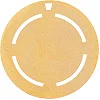 Медаль спортивная без ленты SP-SPORT
 RAY C-6409 ø6,5см (Золотой)
