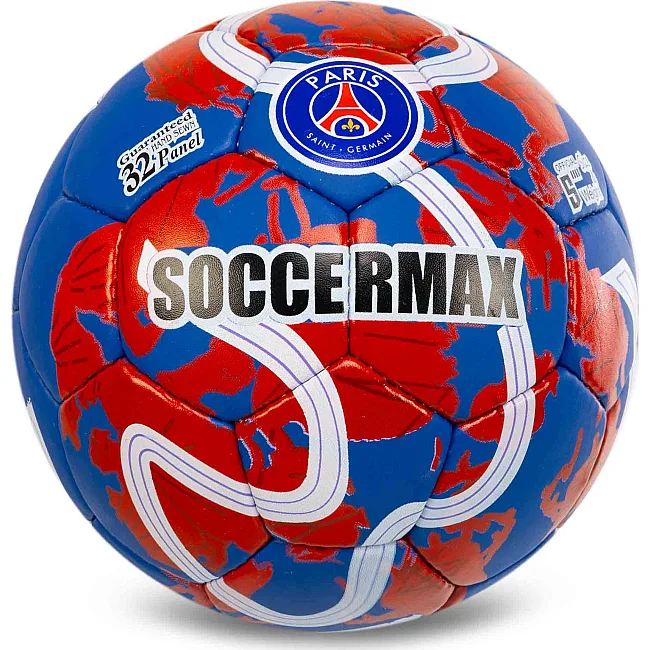 Футбольный мяч SOCCERMAX PARIS SAINT-GERMAIN FB-0047-818 №5 PU