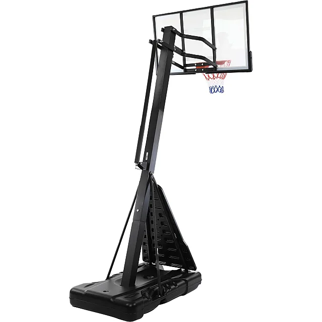 Мобильная баскетбольная стойка
 с регулируемой высотой SP-SPORT
 DELUX S027
 136х80см кольцо ø45см
 230-305см