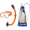 Набор маски и трубки Aqua Speed ALIZE FS + SAMOS 61090 оранжевый OSFM