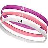 Женская повязка на голову Adidas Hairbands 3pk розовый, фиолетовый, белый