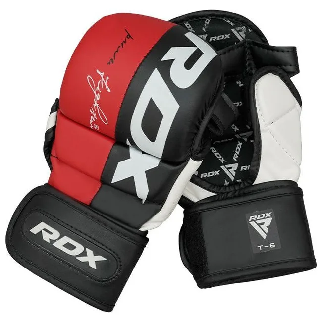 Перчатки ММА RDX T6 Plus Rex Red