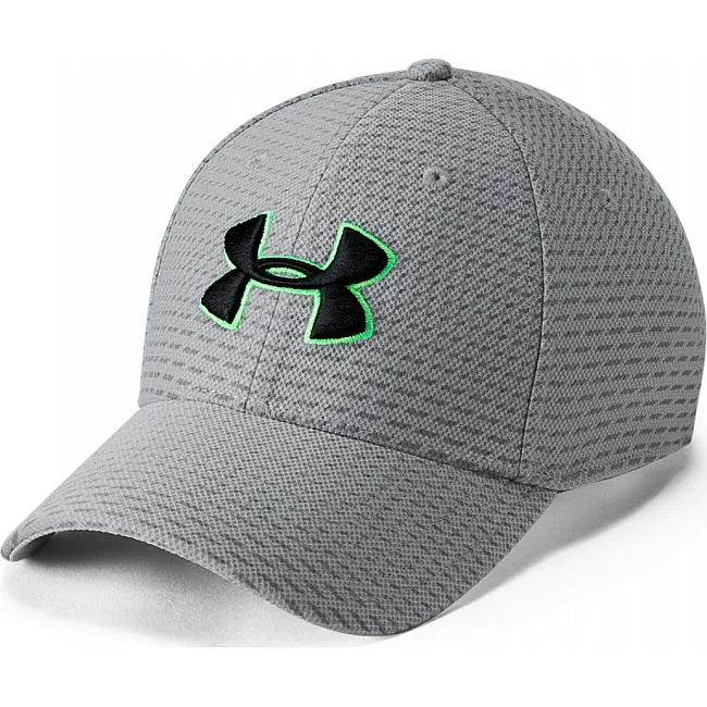 Бейсболка Under Armour Heathered Printed Blitzing 3.0 Steel